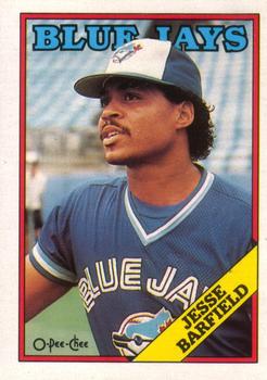 1988 O-Pee-Chee Baseball Cards 140     Jesse Barfield